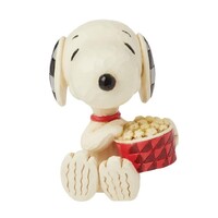 Peanuts by Jim Shore - Snoopy Popcorn Mini Figurine