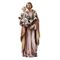 Joseph's Studio St Joseph with Jesus Christ Child Figurine