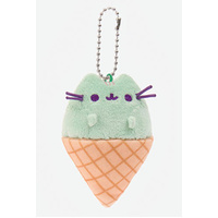 Pusheen Surprise Plush Keychain Series 1 Snack Time - Pusheen In Ice Cream Cone