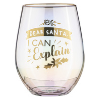 Jingle - I Can Explain Stemless Wine Glass