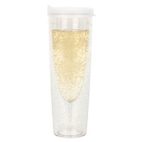 Porta - White Sparkle Champagne Tumbler