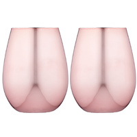 Tempa Aurora - Rose Glass Tumbler 2 Pack