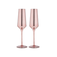 Tempa Aurora - Rose Champagne Glass 2 Pack