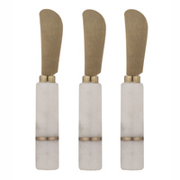 Tempa Emerson - White Spreader Knife 3 Pack