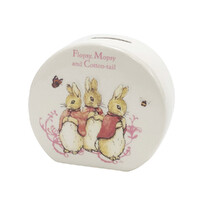 Beatrix Potter Nursery - Flopsy, Mopsy & Cotton-tail Money Bank