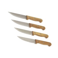 Davis & Waddell Maverick Acacia Steak Knife - Set Of 4