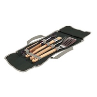 Davis & Waddell Maverick Flinders Bbq Tool Set In Bag - 4pc