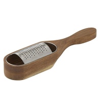 Davis & Waddell Taste Acacia Wood Hand Held Grater With Holder