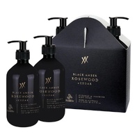 Urban Rituelle Alchemy Cleanse & Nourish Gift Duet - Black Amber, Rosewood & Cedar 500ml (Set of 2)