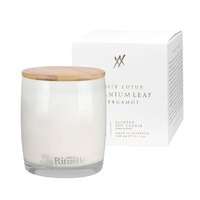 Urban Rituelle Alchemy Soy Candle - White Lotus, Geranium Leaf & Bergamot 400gm