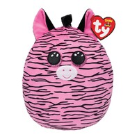 Beanie Boos Squish-a-Boo - Zoey the Pink Zebra 10"