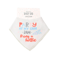 Baby Bandana Bib Party at my Crib By Splosh