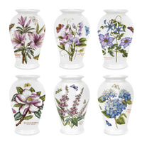 Portmeirion Botanic Garden - Canton Vase - 21cm Mixed Motifs