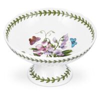 Portmeirion Botanic Garden - Scalloped Edge Footed Bowl - 18cm Sweet Pea