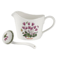 Portmeirion Botanic Garden - Sauce Jug & Ladle - Cyclamen