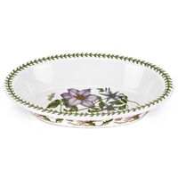 Portmeirion Botanic Garden - Oval Baking Dish - 28cm Clematis