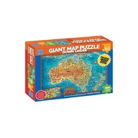 Blue Opal Puzzle - Down Under Giant Map 300pc