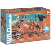 Blue Opal Puzzle - Wild Australia - The Outback 100pc