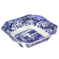 Spode Blue Italian - Square Salad Bowl