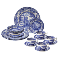 Spode Blue Italian - Dinner Set - 20pc