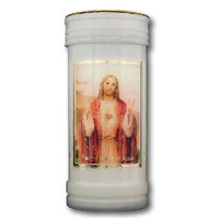 Devotional Candle - Sacred Heart Of Jesus