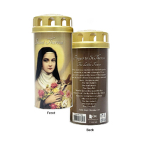 LED Devotional Candle - Saint Theresa