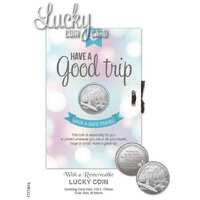 Lucky Coin Card - Have a Good Trip