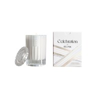 Ecoya Mini Celebration Candle - Special Edition White Musk & Warm Vanilla