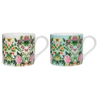 Designers Guild Ikebana Damask - Mugs (Set of 2)