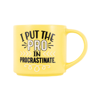 Splosh Cheeky Mug - I Put The Pro In Procrastinate