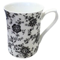 Queens By Churchill Classic Grey Story - Royale Mug Jacobean