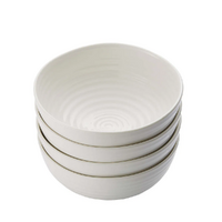 Sophie Conran for Portmeirion - White Noodle Bowls 18cm (Set of 4)