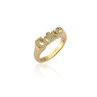 Coca Cola Couture Kingdom - Coke Ring Yellow Gold Size 6