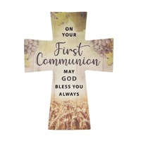 Ceramic Cross - First Communion