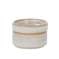 Elemental Bathroom - Liberty Natural Ceramic Trinket Box