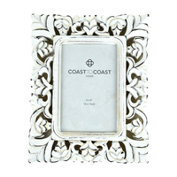 Coast To Coast Home - Photo Frame Jasmine White Wash 4x6"