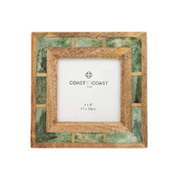 Coast To Coast Home - Photo Frame Wagner Wood & Bone 4x4"