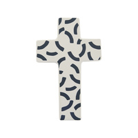 Life Botanic - Décor Cross Curva Ceramic 10X16cm