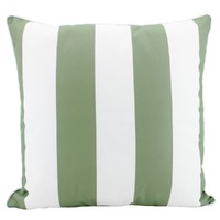 NF Living Outdoor Cushion - Stripe Olive 50x50cm