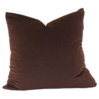 NF Living Cushion - Aria Feather Filled Velvet - Dark Berry 55x55cm