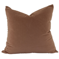 NF Living Cushion - Aria Feather Filled Velvet - Chai 55x55cm