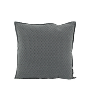 NF Living Waffle Cushion - Matteo - Grey 50x50cm