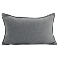 NF Living Linen Cushion - Dark Grey 30x50cm