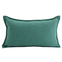 NF Living Linen Cushion - Green 30x50cm