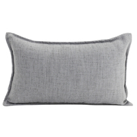 NF Living Linen Cushion - Light Grey 30x50cm