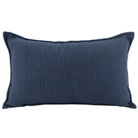 NF Living Linen Cushion - Navy 30x50cm