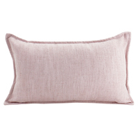 NF Living Linen Cushion - Baby Pink 30x50cm