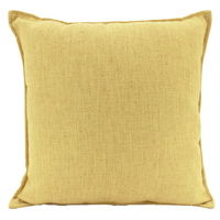 NF Living Linen Cushion - Yellow 45x45cm