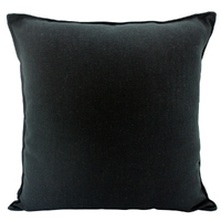 NF Living Linen Cushion - Black 55x55cm