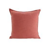 NF Living Linen Cushion - Rust 55x55cm